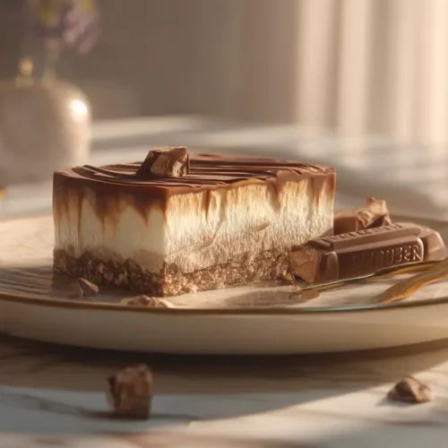 recette cheesecake kinder bueno​