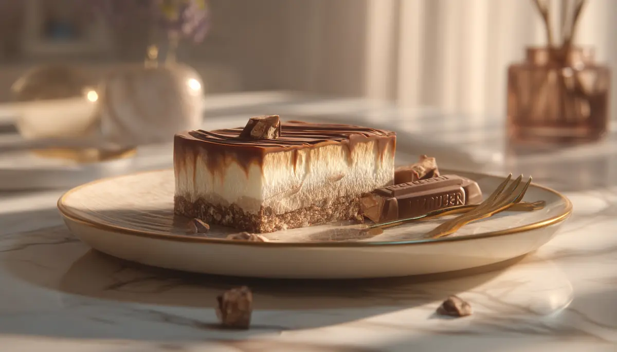 recette cheesecake kinder bueno​