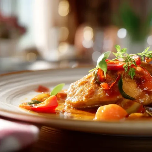 recette Poulet basquaise