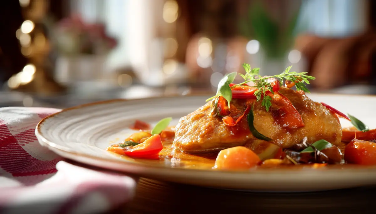 recette Poulet basquaise